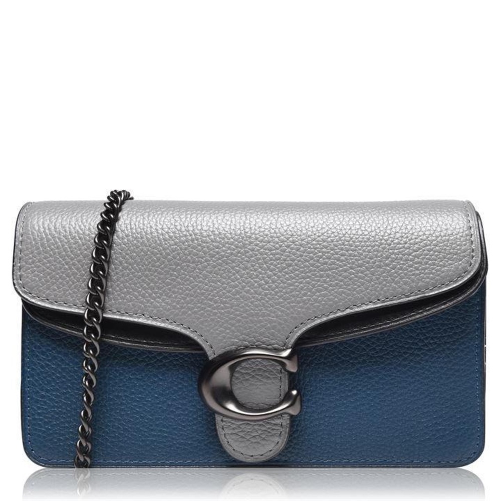 Coach tabby colorblock chain crossbody bag